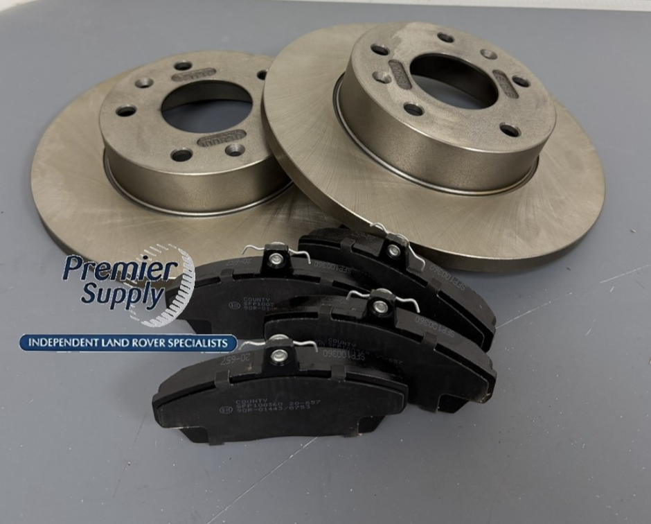 LAND ROVER FREELANDER UP TO 2000 FRONT BRAKE PADS AND DISCS