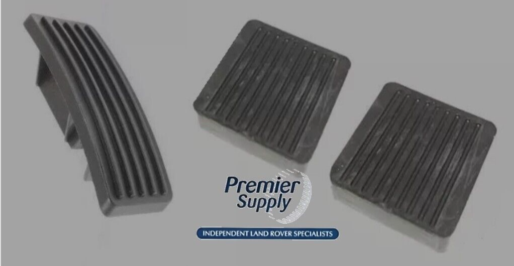 LAND ROVER DEFENDER TD5 & PUMA PEDAL RUBBER KIT SKE500060 x 2 SAD000010PMA x 1