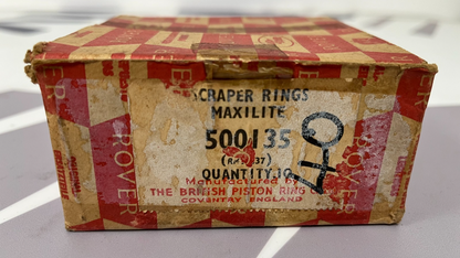 GENUINE NOS LAND ROVER SERIES 2.25 PETROL SET of 4 PISTON RINGS RTC2410 +040