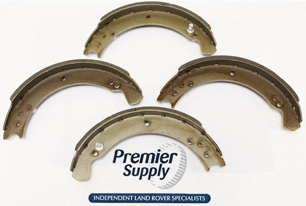 LAND ROVER SERIES 2 2a 3 SWB 88" with 10" DRUMS BRAKE SHOES STC2796