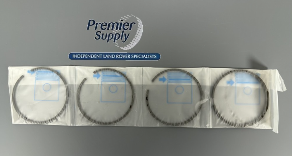 2.5 4CYL , 2.25 DIESEL LAND ROVER DEFENDER PISTON RING KIT STANDARD SIZE STC772S