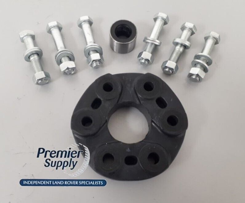 Land Rover Discovery 1/2, R/Rover Rear Propshaft Rubber Coupling Kit TVF100010