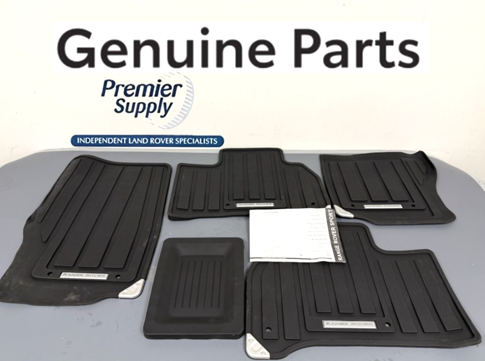 GENUINE RANGE ROVER SPORT L494 left hand drive only RUBBER FLOOR MATS VPLWS0190