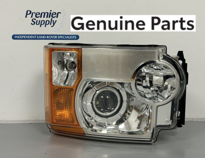 GENUINE USED LAND ROVER DISCOVERY 3 LEFT HAND FRONT BI XENON HEADLAMP XBC500112