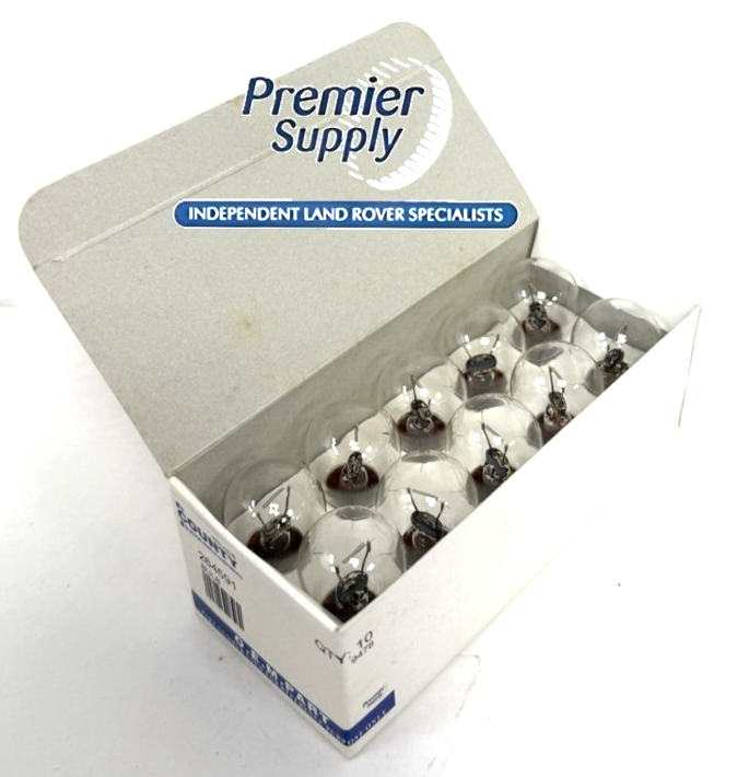 BOX of 100 CLEAR 12v 21w SIDE FOG REVERSE BULBS P21W GENUINE OEM 264591