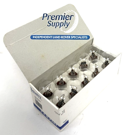 BOX of 10 CLEAR 12v 21w SIDE FOG REVERSE BULBS P21W GENUINE OEM 264591