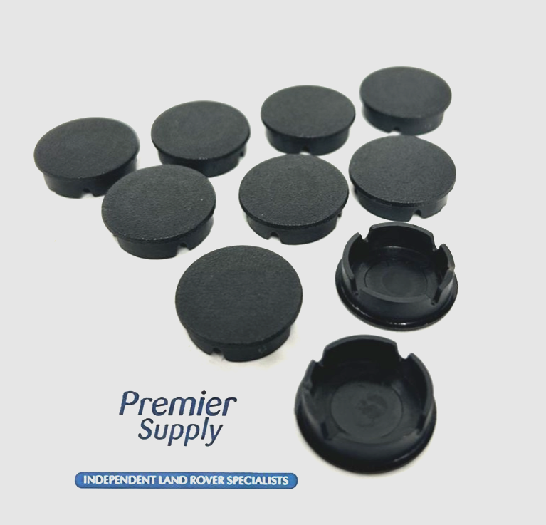 OEM LAND ROVER  DEFENDER BLACK WINDOW WINDER HANDLE CAP YXX3200PMA X 10