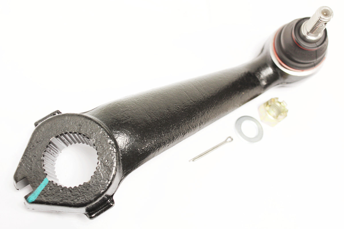 QFW000020G - LEVER - DROP ARM WITH OE BALL JOINT - STEERING BOX - RHD - Suitable for Discovery 1, All Defenders & Range Rover Classic From PR2 ALLMAKES OE