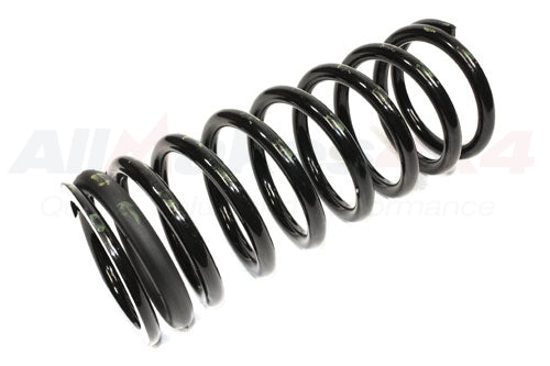 RKB101230 - SPRING - COIL - REAR - DRIVERS - GREEN YELLOW RED - 50LE - Suitable for Defender 90 83-06, Defender 90 2007 Onwards From ALLMAKES