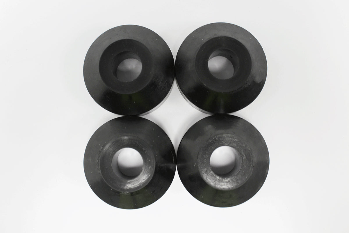RNF100090PY - BUSH POLYURETHANE BLACK - SHOCK ABSORBER - Suitable for Discovery 1, All Defenders, Range Rover Classic & Range Rover P38 From ALLMAKES