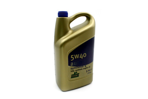 5 litres of Synthesis 4 Auto 5W 40 engine oil