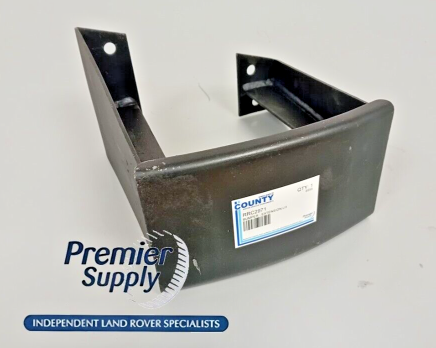 NOS LAND ROVER DEFENDER REAR LEFT HAND MILITARY STYLE BUMPERETTE RRC2971