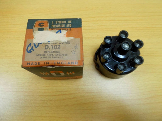 COMMERCIAL IGNITION 6 CYL DISTRIBUTOR CAP FOR LUCAS 45D6 TYPE DISTRIBUTOR D102
