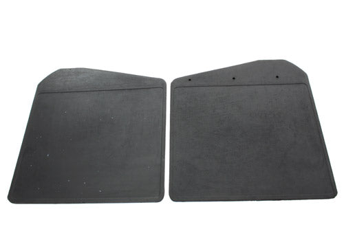 RTC4685 - PAIR OF FRONT MUD FLAPS - PLAIN - Suitable for Defender 1983-2006 From ALLMAKES