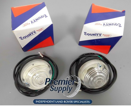 LAND ROVER SERIES 2A,3 / EARLY DEFENDER FRONT SIDE LIGHT RTC5012 X 2