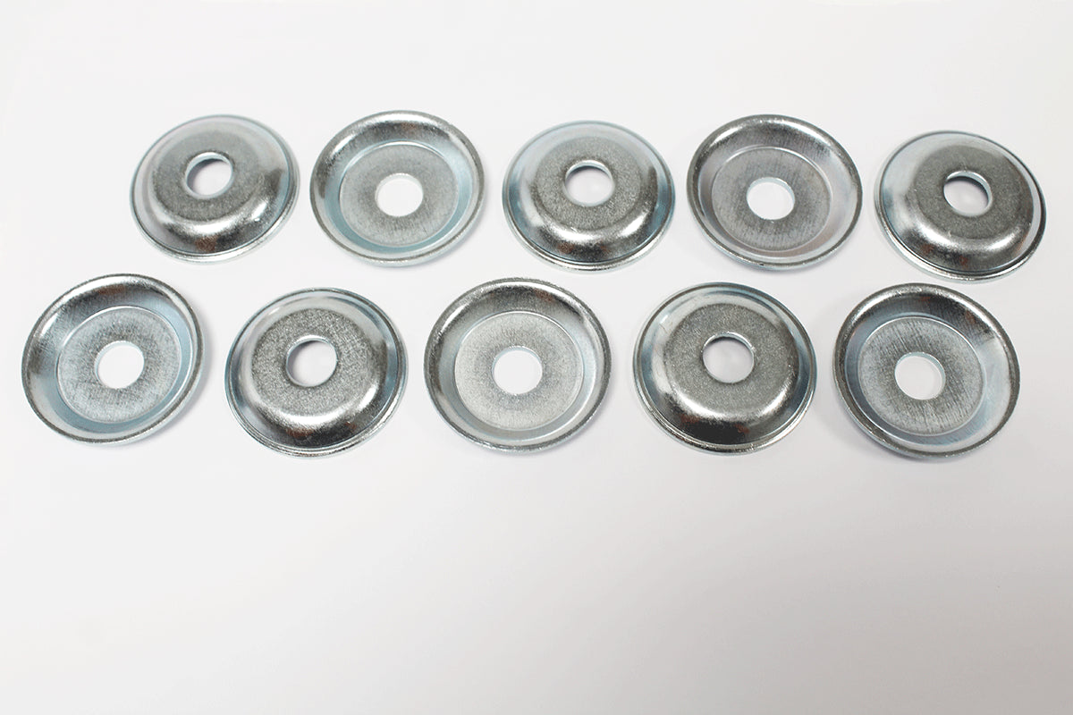 RYF500230 - WASHER - RETAINER - REAR SUSPENSION - LOWER SHOCK BUSH - Suitable for Discovery 1, All Defenders From ALLMAKES