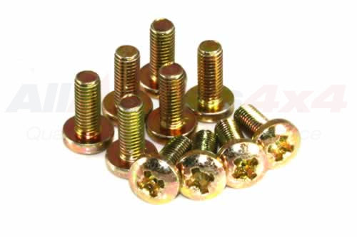 SE108201L - M8 X 20 PAN REC M/SCREWS Z/YELLOW - ALL From ALLMAKES