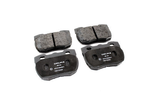 SFP500160G - BRAKE PAD SET - FRONT - LESS PINS/CLIPS - NO SENSORS - Suitable for Defender 90 83-06, Discovery 1 From DELPHI