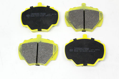 Rear Performance brake pads for DEF and D1 with no sensor