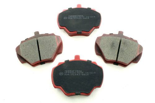 SFP500190TF - Rear Premium Ceramic brake pads for DEF and D1 with no sensor