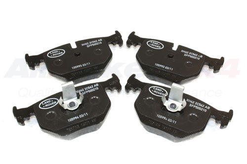 SFP500210G - BRAKE PAD SET FOR REAR BRAKES - LESS ARMOURED - Suitable for Range Rover 02-09 From PR2 DELPHI