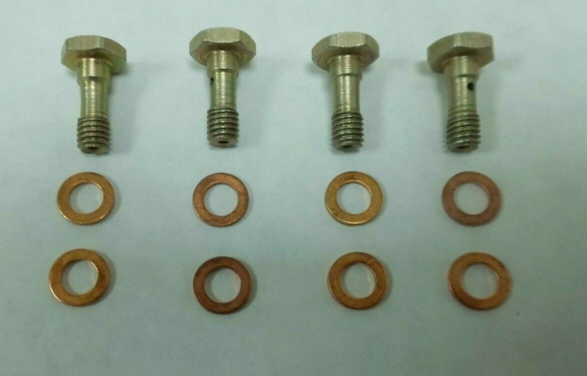 LAND ROVER 200/300 TDI INJECTOR LEAK OFF PIPE BANJO BOLT STC3297 X4 & ERR1304 X8
