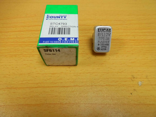 STC4793 LAND ROVER SERIES 2, 2A, 3 LUCAS 12 VOLT 2 PIN FLASHER UNIT RELAY