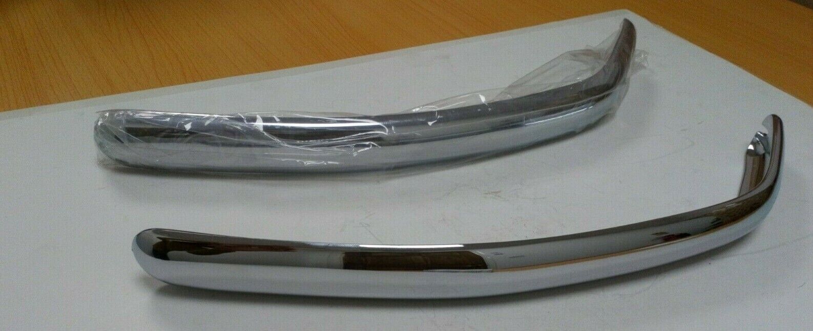 GENUINE LAND ROVER FREELANDER 1  BAR CHROME PROTECTION INSERT PAIR STC50407