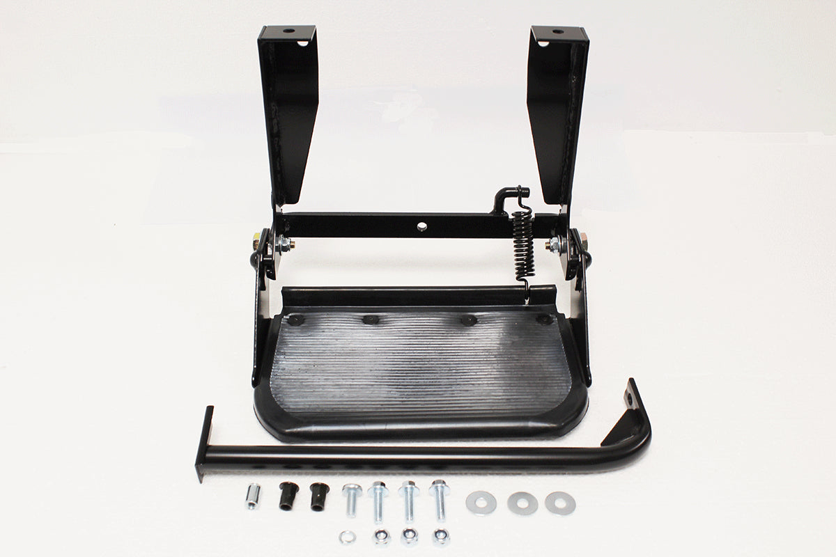 STC7631 - SIDE STEP FOLDING - BLACK - RUBBER TOP- DEFENDER From ALLMAKES