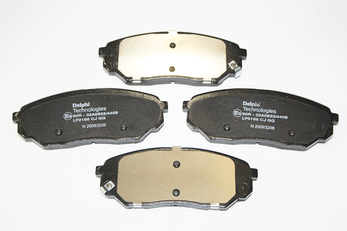 T2H16147-D - BRAKE PAD SET-FRONT 350MM X260/X760/X761 From DELPHI