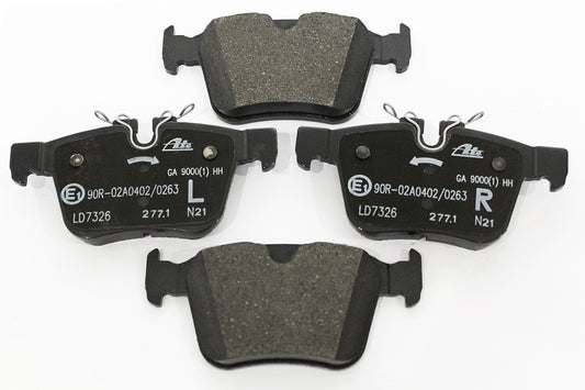 T2H53872-C - BRAKE PAD SET-REAR (CERAMIC) X260;X540;X760 From ATE