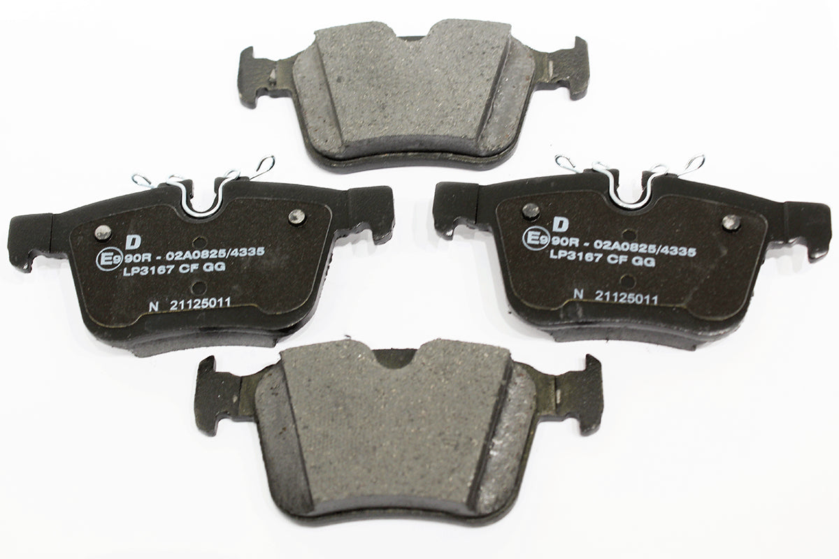 T2H53872-D - BRAKE PAD SET-REAR X260 16INCH X540;X760 2.0D From DELPHI