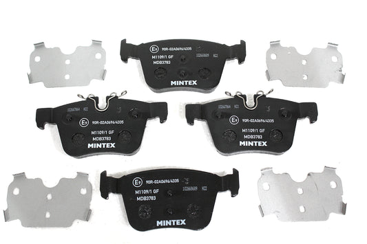 T2H53872-M - BRAKE PAD SET-REAR X260;X540;X760 From MINTEX