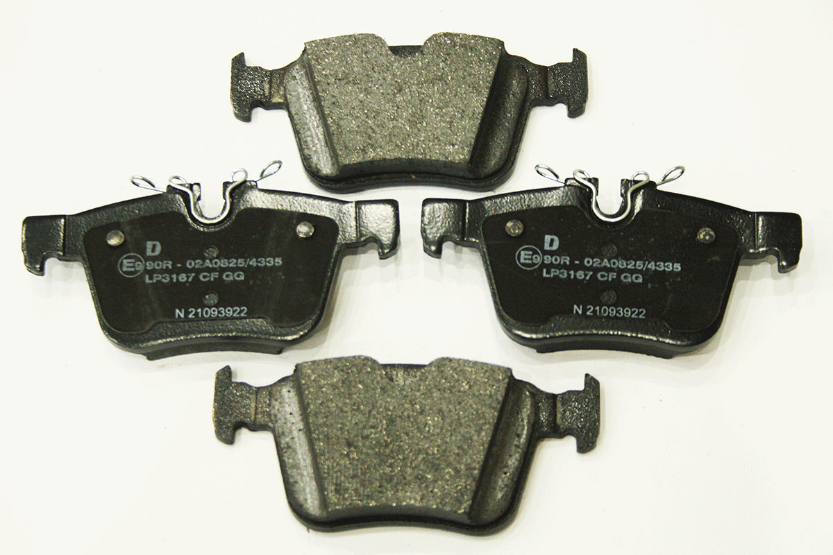 T2H9989-D - BRAKE PAD SET-REAR X260;X760 From DELPHI