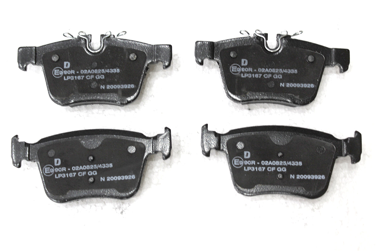 T2R36215-D - BRAKE PAD SET-REAR X260 16INCH X540;X760 2.0D From DELPHI