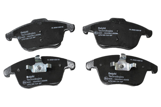 T4N37210-D - BRAKE PAD SET-FRONT 316.5MM X760/X761 From DELPHI