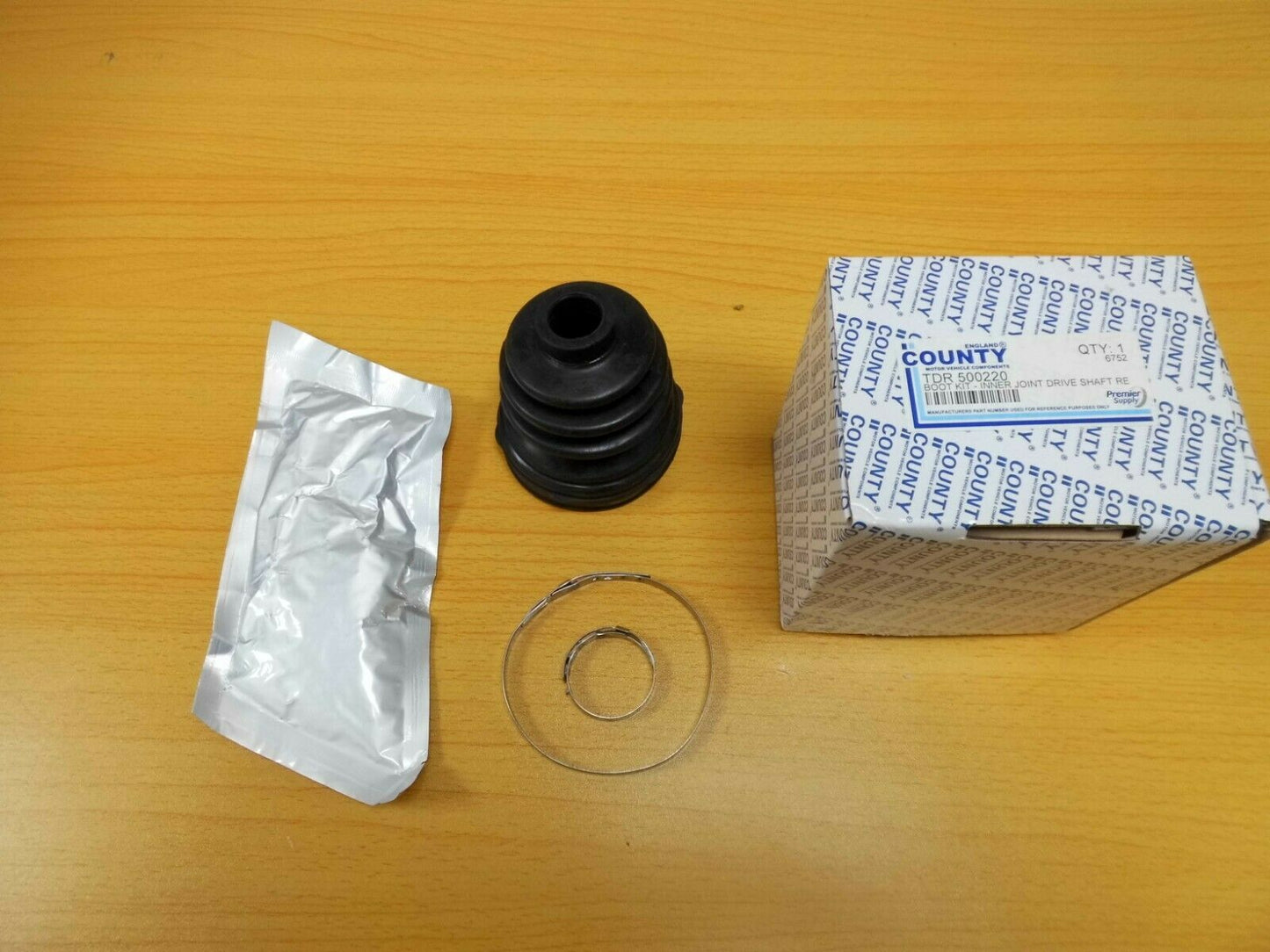 LAND ROVER FREELANDER 1 REAR DRIVE SHAFT INNER CV JOINT BOOT KIT TDR500220