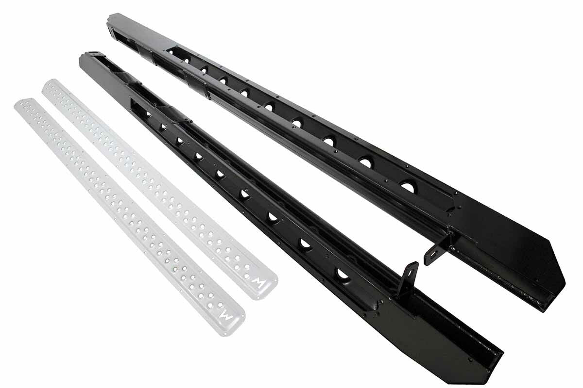 TF0024 - TERRAFIRMA TRED ROCK SLIDERS FOR DEFENDER 130 From TERRAFIRMA