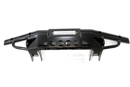 TF003AC - Tubular winch bumper without an A bar for Defenders with AC