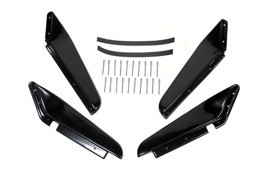 TF1131 - Mud deflectors set of 4 in paintable gloss plastic for Defender 110