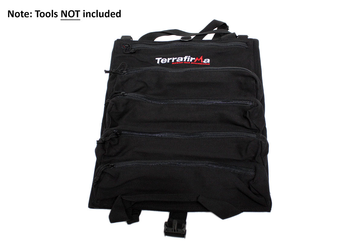 TF1202 - TERRAFIRMA HI CAPACITY 23 POCKET TOOL ROLL From TERRAFIRMA