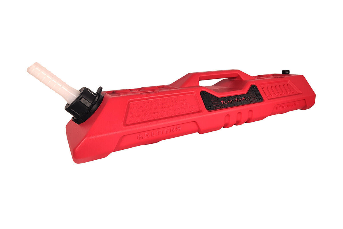 TF1753R - TERRAFIRMA RED 6.5L LONG TERRA CAN WITH LOCK & THREAD MOUNTS  From TERRAFIRMA