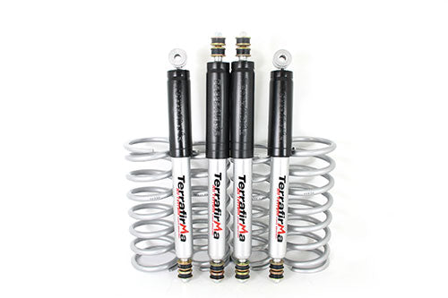 TF199 - Standard ride height heavy load suspension kit Defender 110 All Terrain shocks
