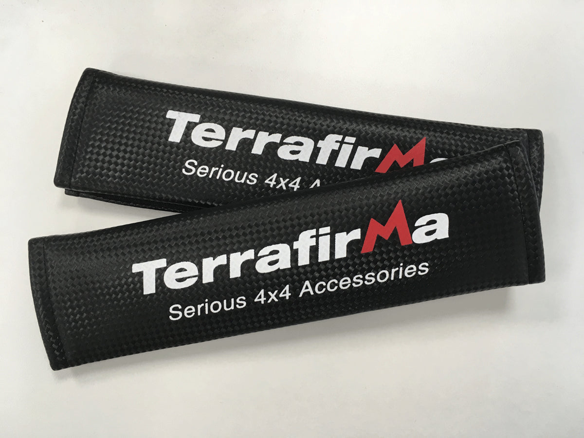 TF2000 - Pair of Terrafirma branded seat belt shoulder protectors