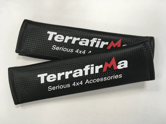 TF2000 - Pair of Terrafirma branded seat belt shoulder protectors