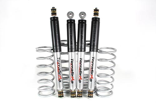 TF206 - 2" lift light load suspension kit with All Terrain shocks for 110/130
