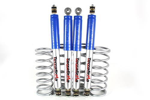 TF208 - 2" lift medium load suspension kit with +2" Pro Sport shocks for 90/D1/RRC