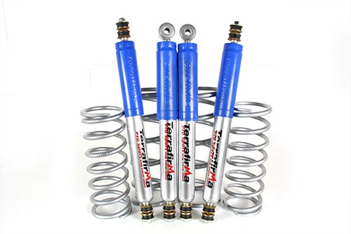 TF215 - 2" lift medium load suspension kit with Pro Sport shocks for 110/130