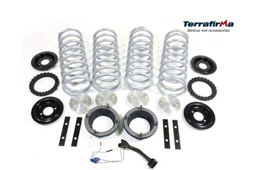 TF222 - Standard ride height air to coil spring conversion kit Range Rover P38