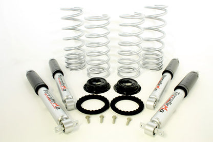 TF227 - 2" lift medium load air to coil conv kit with All Terrain shocks Discovery 2